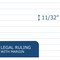 Roaring Spring Recycled Legal Pad, Rld, 8-1/2"x11-3/4", 40 Pads, White 12PK ROA74713 - alternate 5
